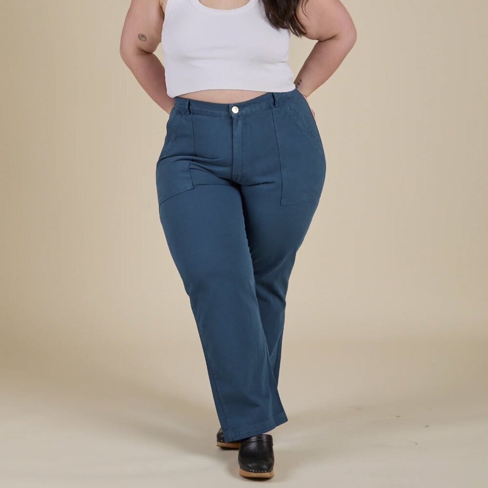 Big Bud Press Work Pants - Lagoon